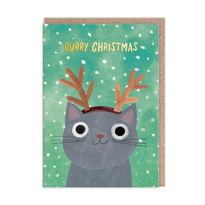 Planet Cat x3 Charity Christmas Cards (Pack of 9)