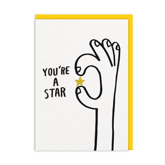 You're A Star Greeting Card