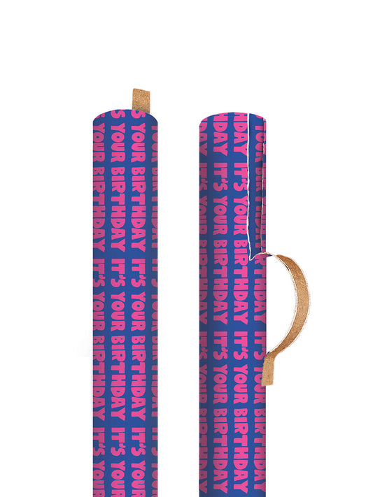 It's Your Birthday Gift Wrap 3m Roll