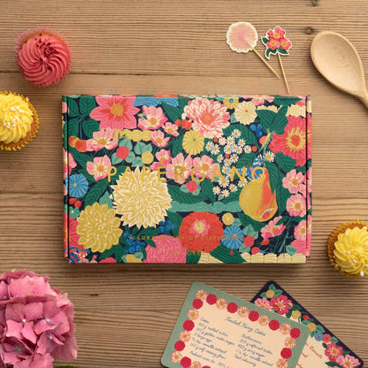 Papergang "A Floral Bake" Stationery Box