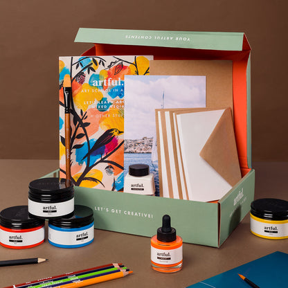 Ohh Deer - Artful: Art School in a Box - Ink Edition - Perch