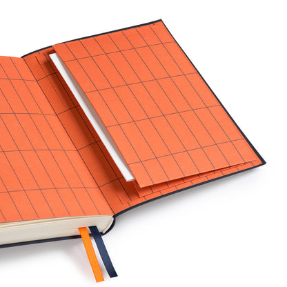 Off Black Fabric Daily Planner