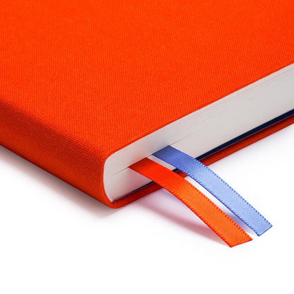 Orange Fabric Daily Planner