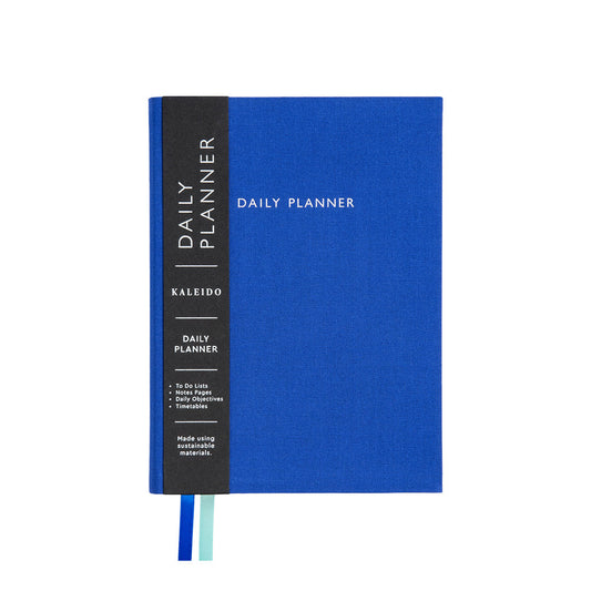 Ultramarine Fabric Daily Planner