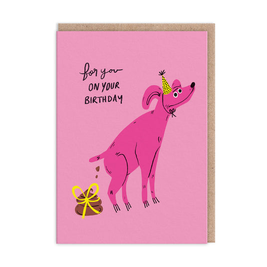 Birthday Poop Greeting Card