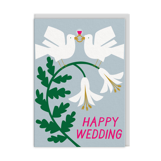 Wedding Doves Greeting Card