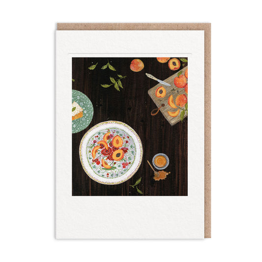 Peaches Greeting Card