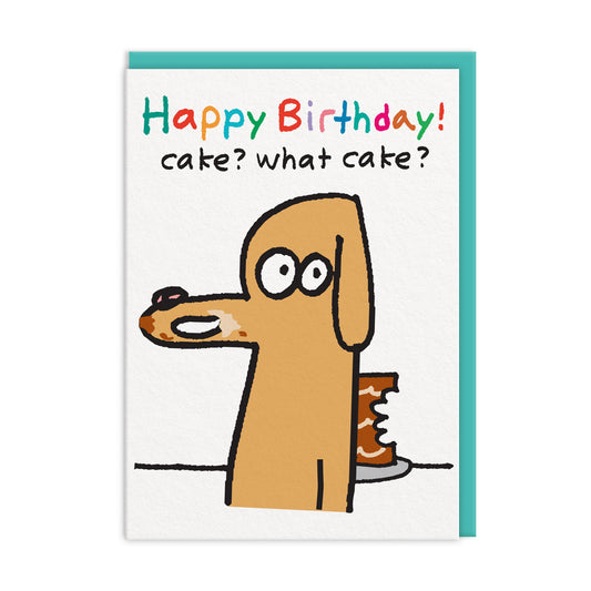 Cake? What Cake? Birthday Card