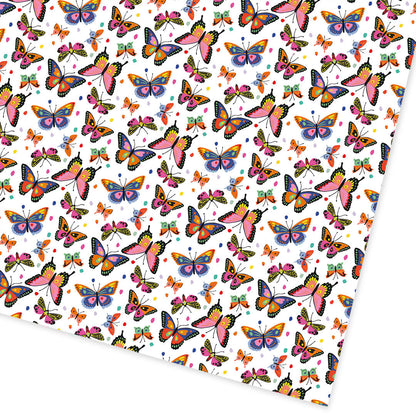 Butterfly Repeat Gift Wrap 3m Roll