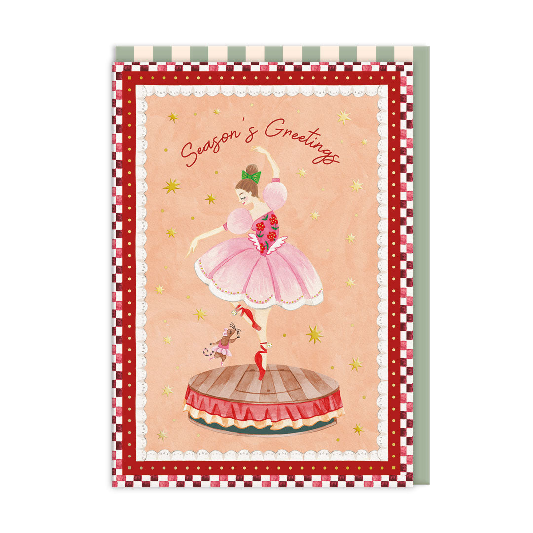 Cath Kidston Nutcracker x3 Charity Christmas Cards (Pack of 9)