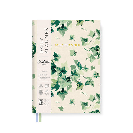 Leaves A5 Fabric Daily Planner