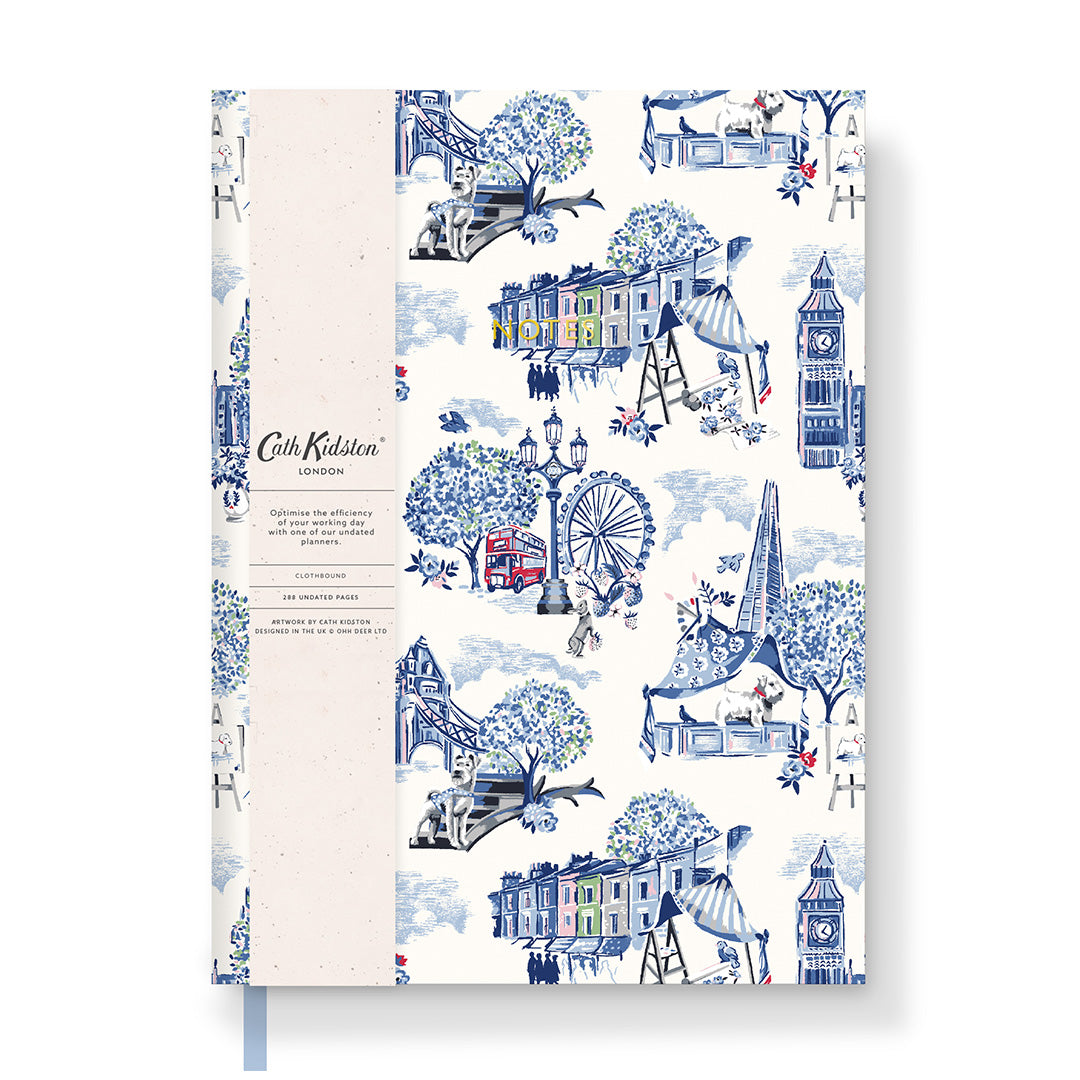 Cath Kidston London Toile Linen Notebook💂🇬🇧 | Ohh Deer