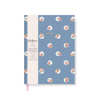 Cath Kidston Floral Spot Linen Notebook