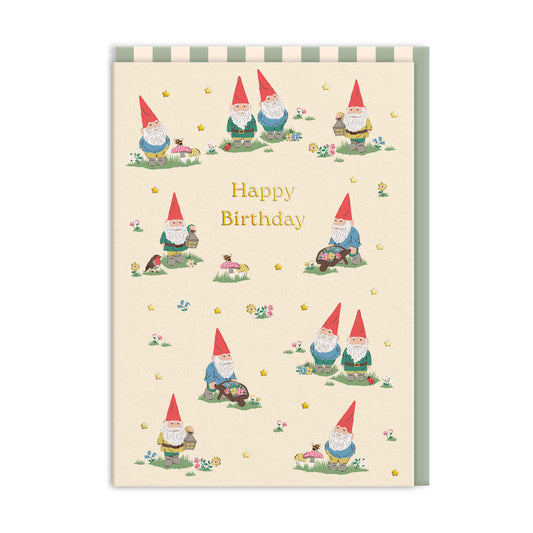 Gnomes Birthday Card