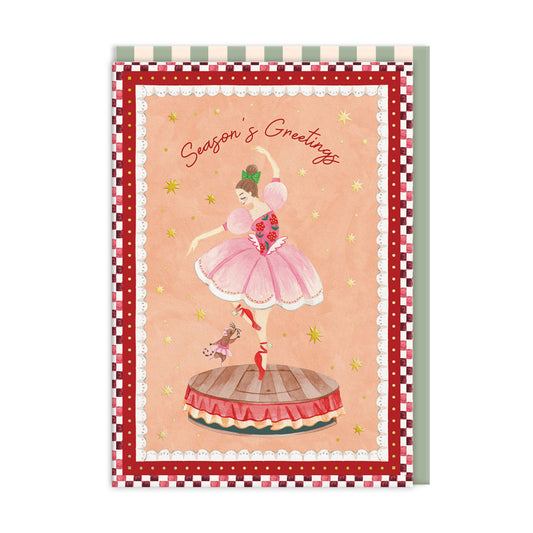 Nutcracker Ballernia Greeting Card
