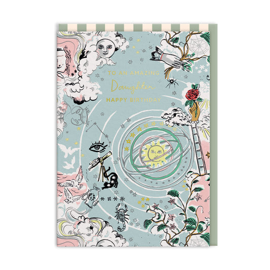 Celestial Daughter Greeting Card