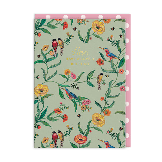 Summer Birds Nan Greeting Card