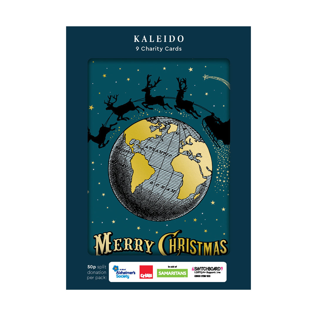 Chase & Wonder x 3 Charity Christmas Cards (Pack of 9)
