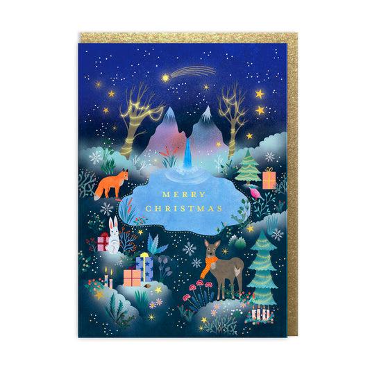 Christmas Forest Greeting Card (13475)