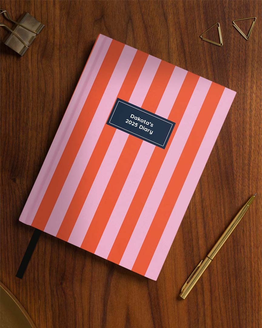 Candy Stripe 2025 Diary