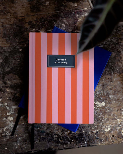 Candy Stripe 2025 Diary