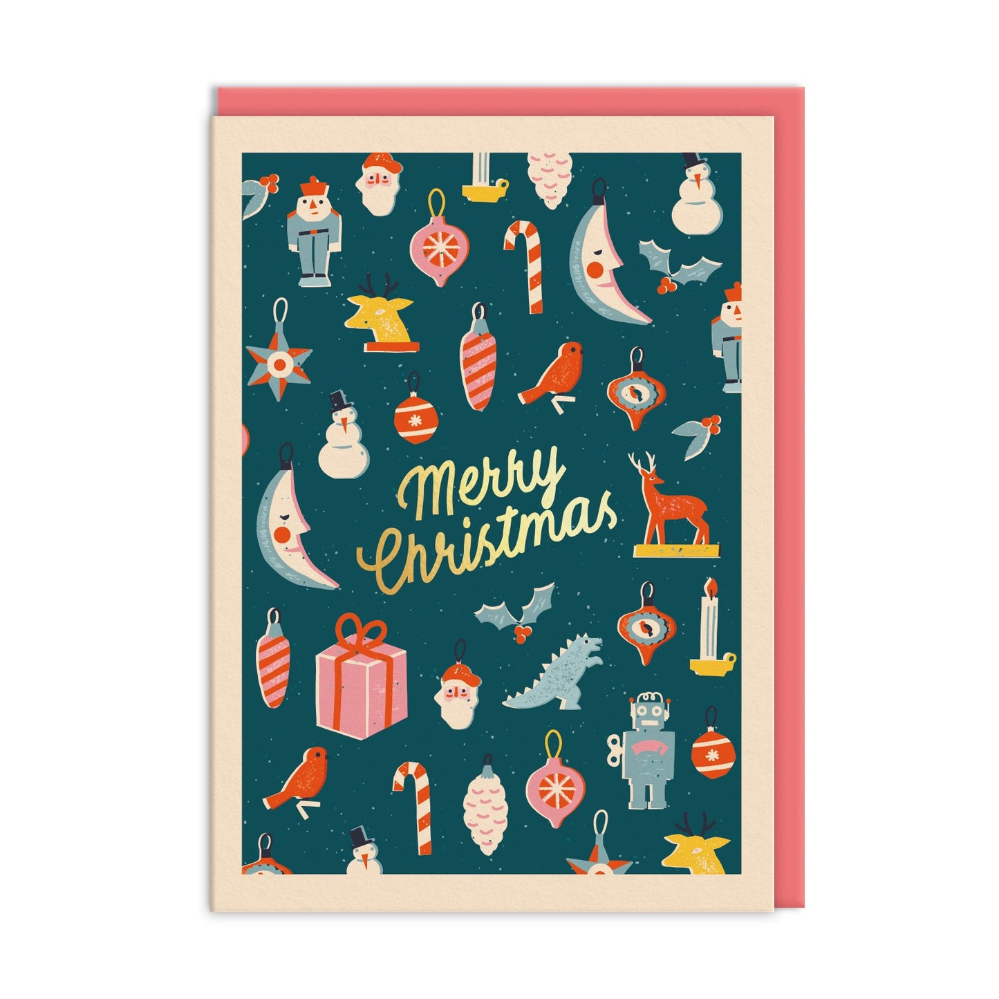 Merry Christmas Icons - Charity Card Set (6 pack)