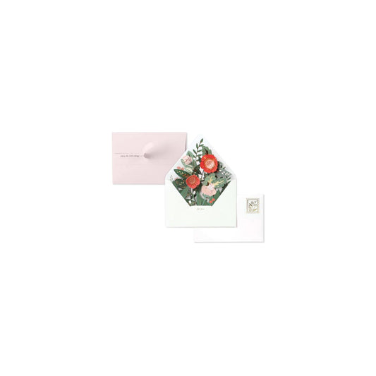 Floral Envelope 3D Layered Greeting Card