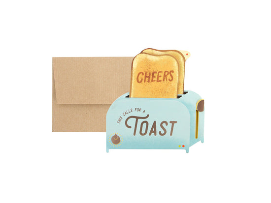 Toaster 3D Pop Up Greeting Card | Ohh Deer
