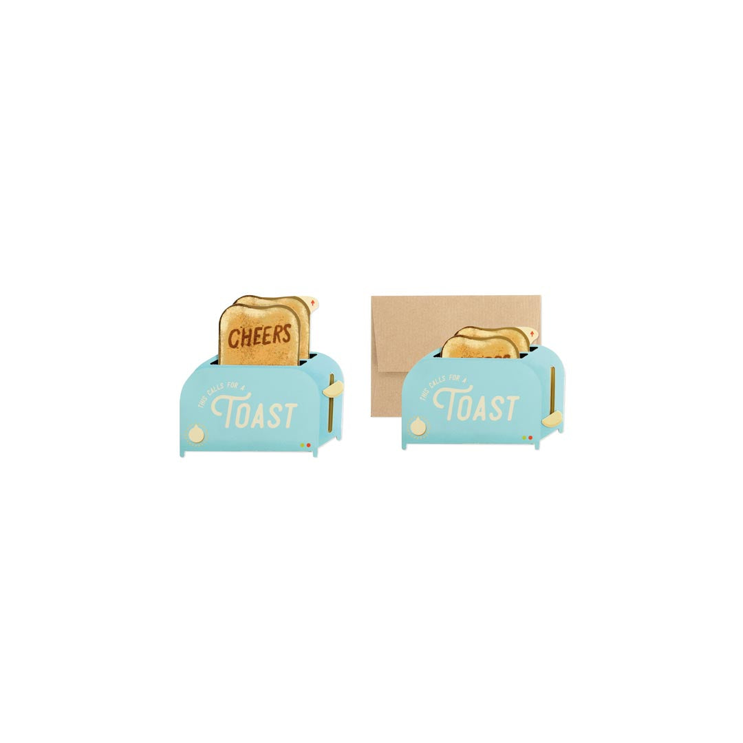 Toaster 3D Pop Up Greeting Card | Ohh Deer