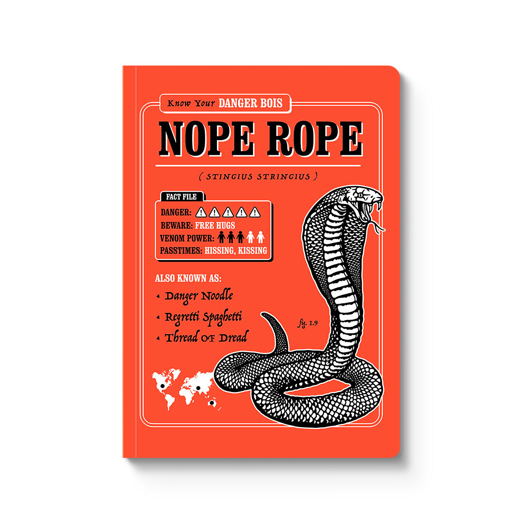 Nope Rope A5 Paperback Notebook