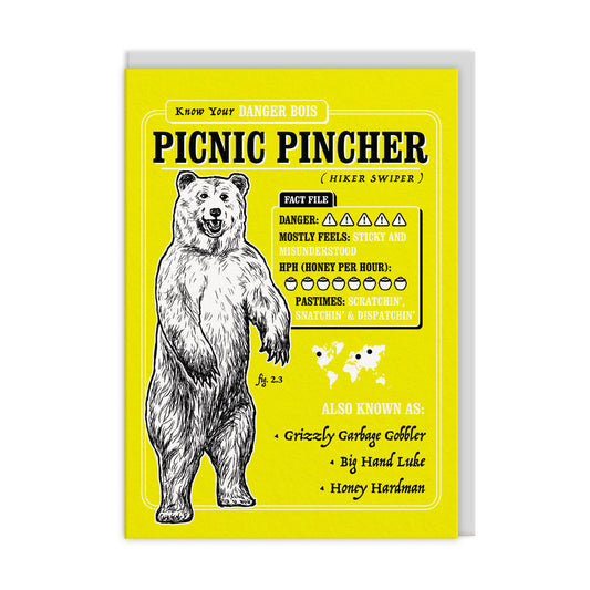 Picnic Pincher Greeting Card