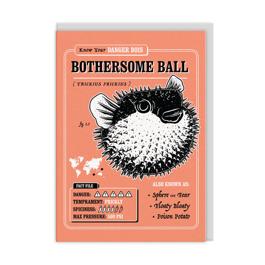 Bothersome Ball Greeting Card