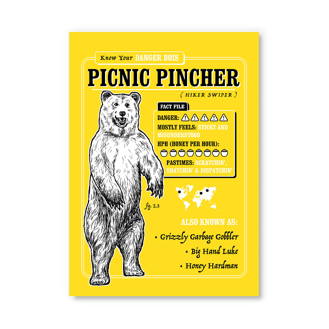 Picnic Pincher Postcard