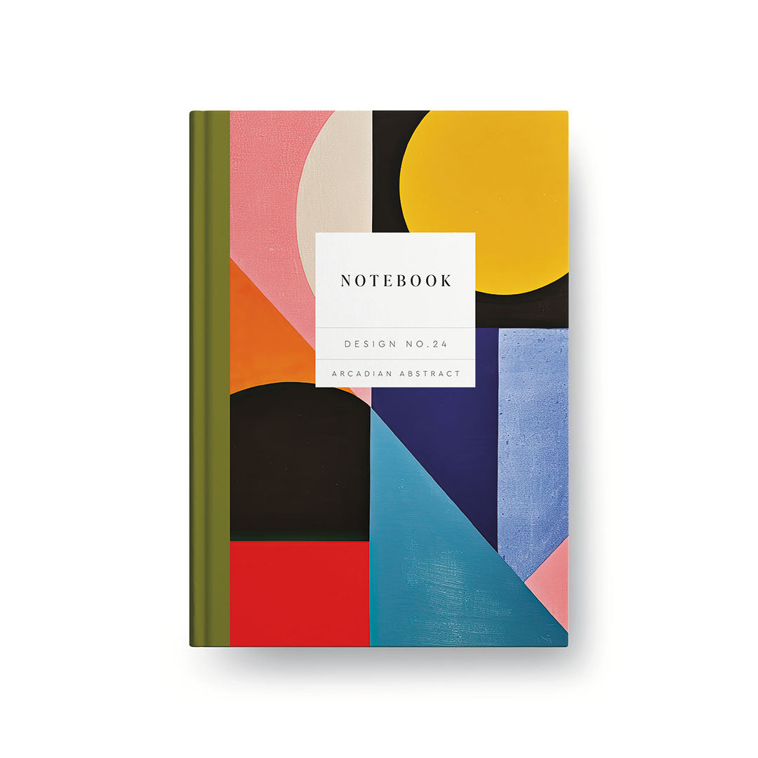 Design No.24 Arcadian Abstract Hardback Notebook