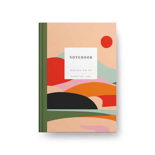 Design No.29 Noontide Lake Hardback Notebook