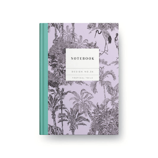Design No.36 Tropical Toile Hardback Notebook