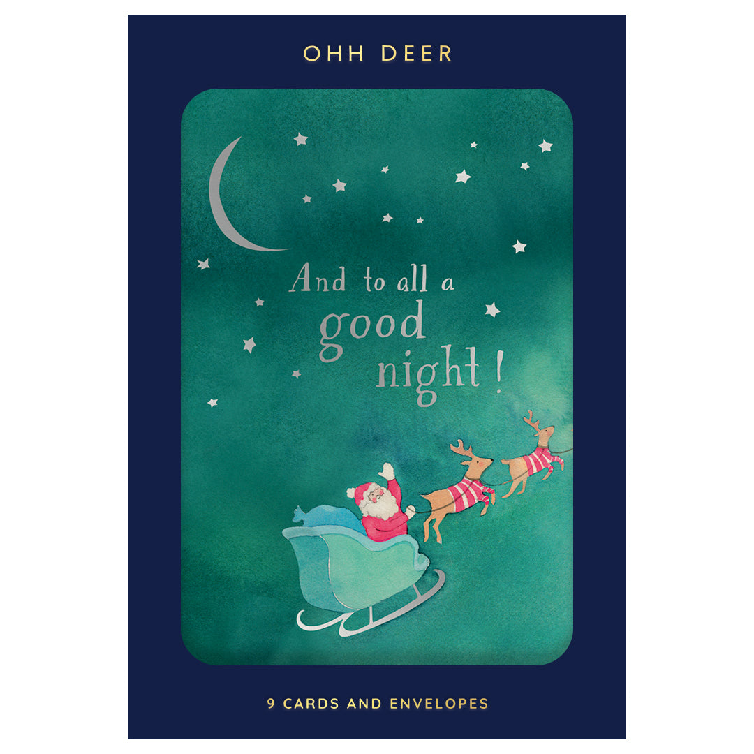 Pack of 9 Christmas Cards - E. Frances Paper