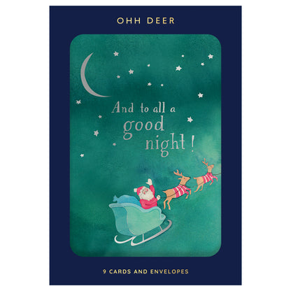 Pack of 9 Christmas Cards - E. Frances Paper