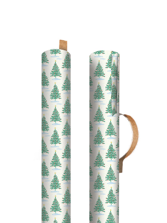 Christmas Tree Repeat Roll Wrap 3M Roll