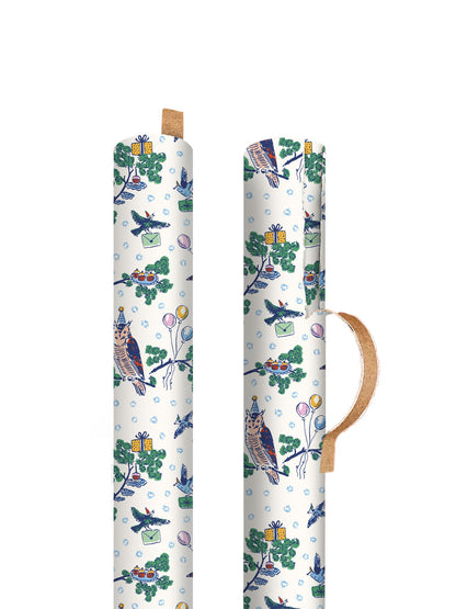 Woodland Party Single Roll Wrap