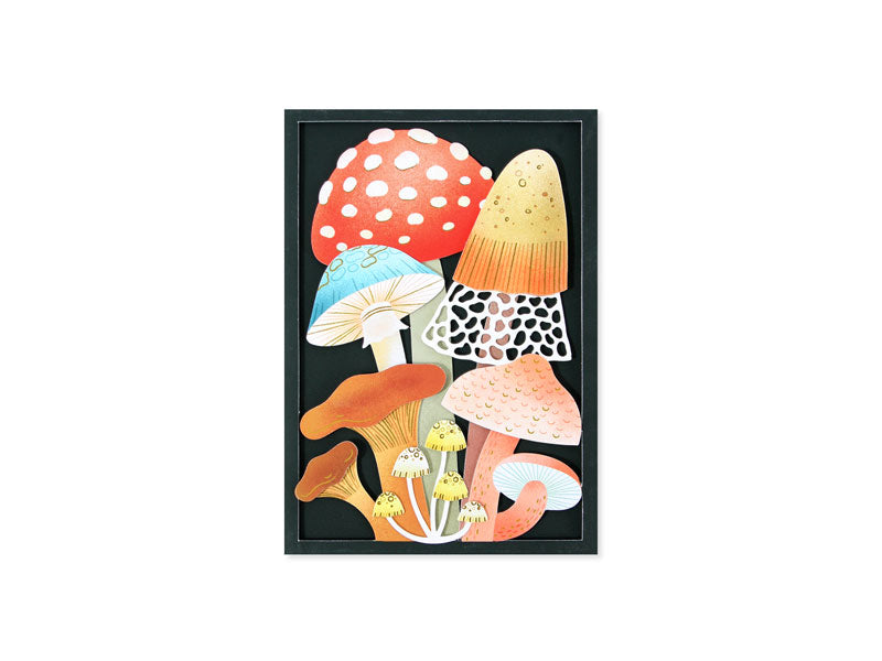 Mushrooms 3D Pop Up Greeting Card