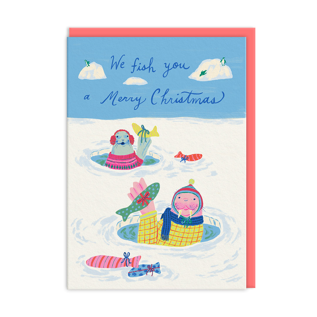 Pack of 9 Christmas Cards - Christmas Critters