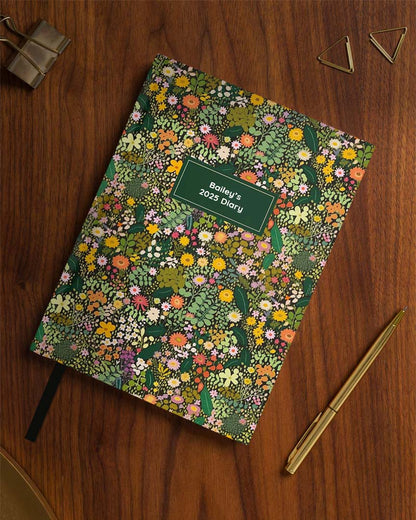 Forest Wild Flower 2025 Diary