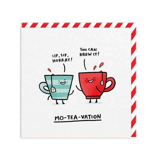 Moteavation Greeting Card