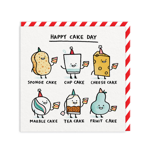 Happy Cake Day Birthday Card