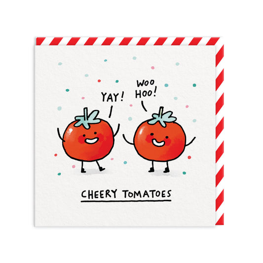 Cheery Tomatoes Greeting Card