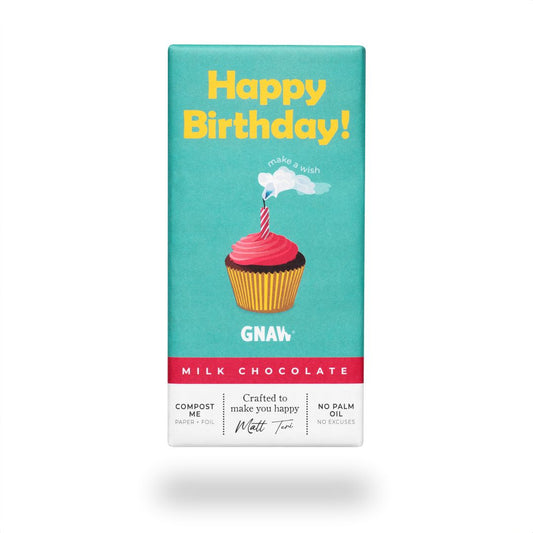 Happy Birthday' Milk Chocolate Gift Bar