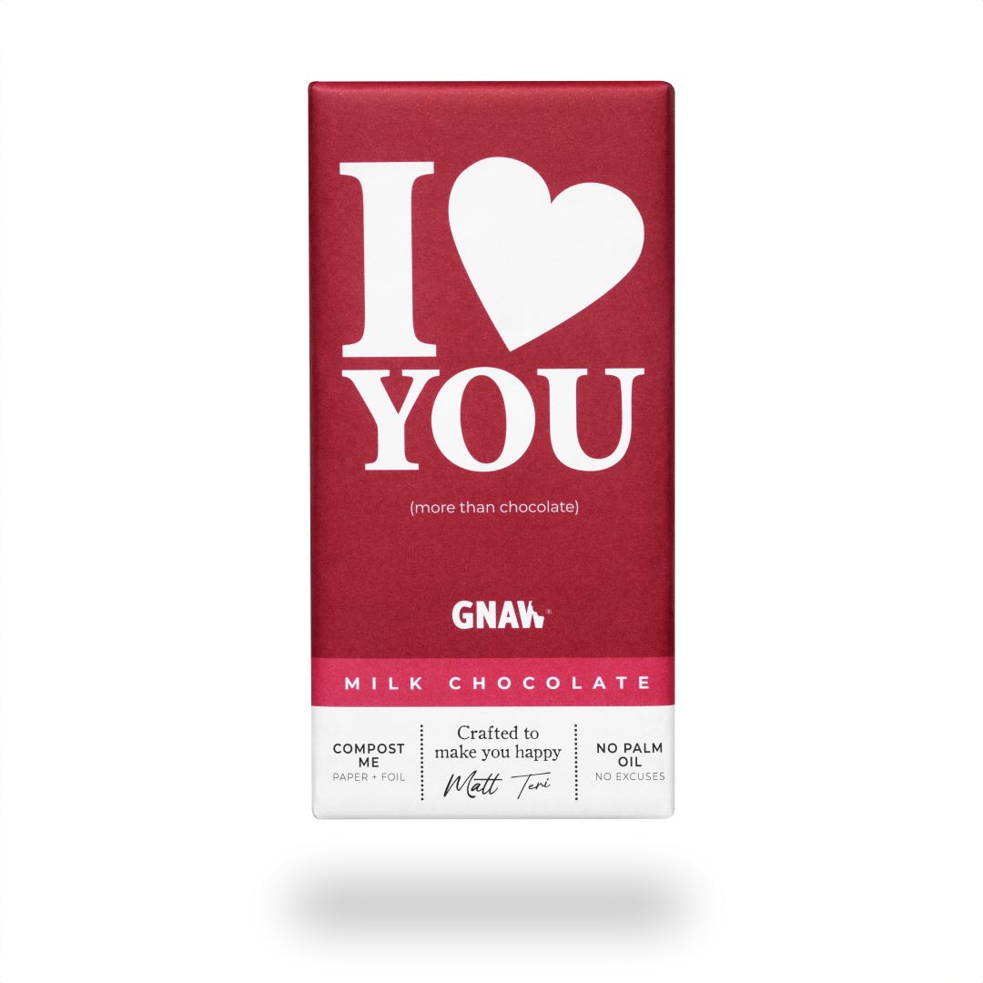 'I Love You' Milk Chocolate Gift Bar