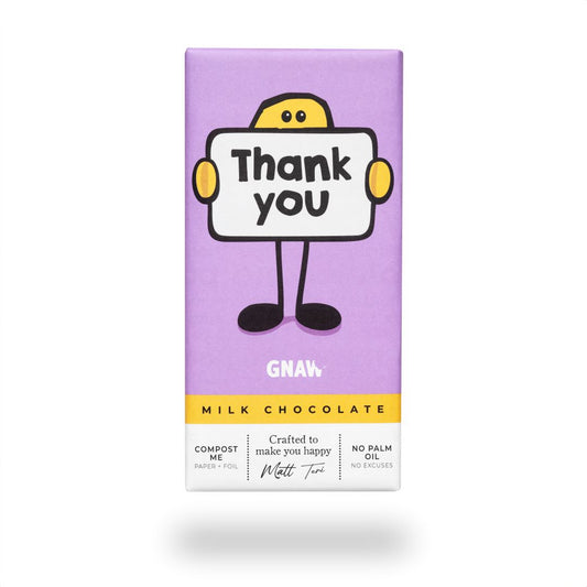 'Thank You' Milk Chocolate Gift Bar