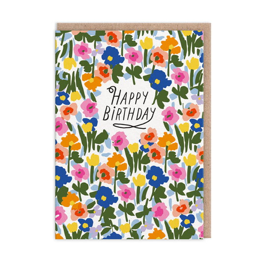 Meadow Flowers Birthday Card